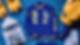 Flat lay of blue-and-gold Degrassi OVO apparel—jacket, hoodies, jerseys, pants, cap, tote, and plush paws.