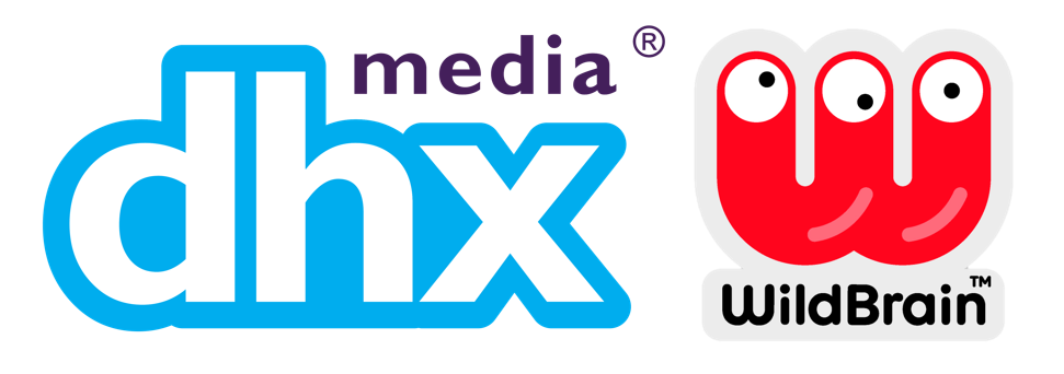 DHX Media logo, WildBrain logo