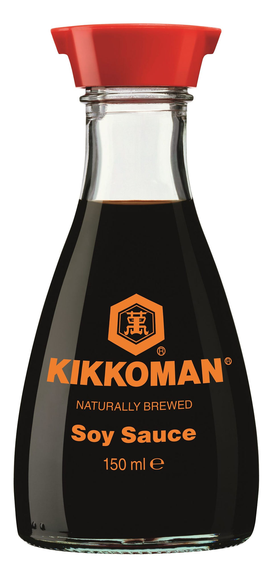 A glass bottle with a dark liquid